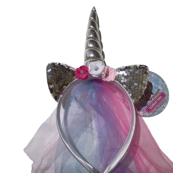 All Dressed Up To Shine Unicorn Glamour Tiara Dress Up Ages 3-5 years - Picture 4 of 9